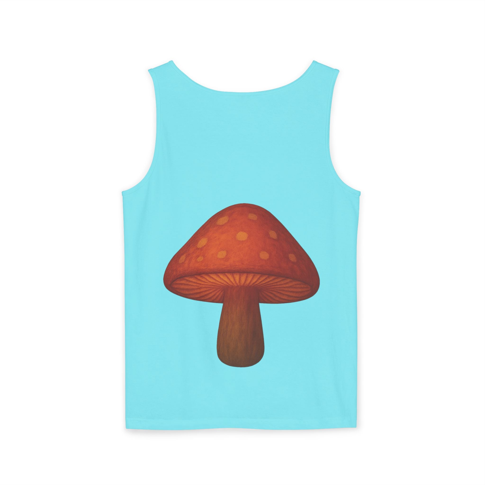 City: Portland Mushroom Tank Top — Vintage Forest Travel Graphic