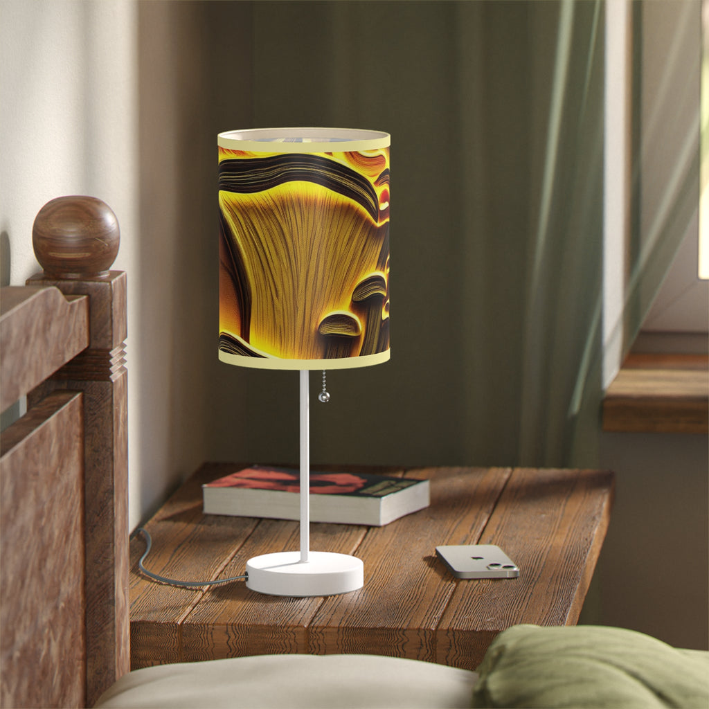 Golden Glow Mushroom Lamp – Forest Light Edition"
