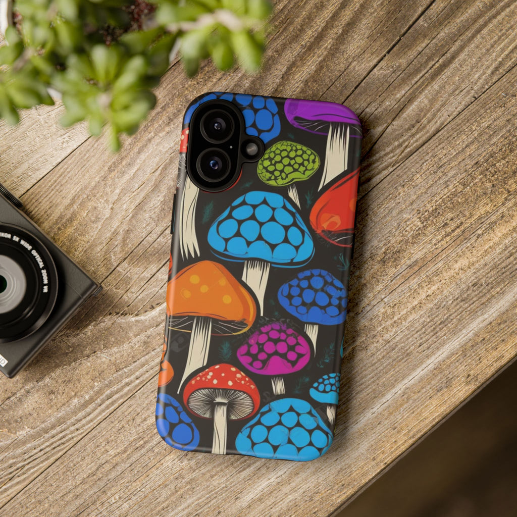 Shroom Pop iPhone Case – Protect Your Phone in Psychedelic Style