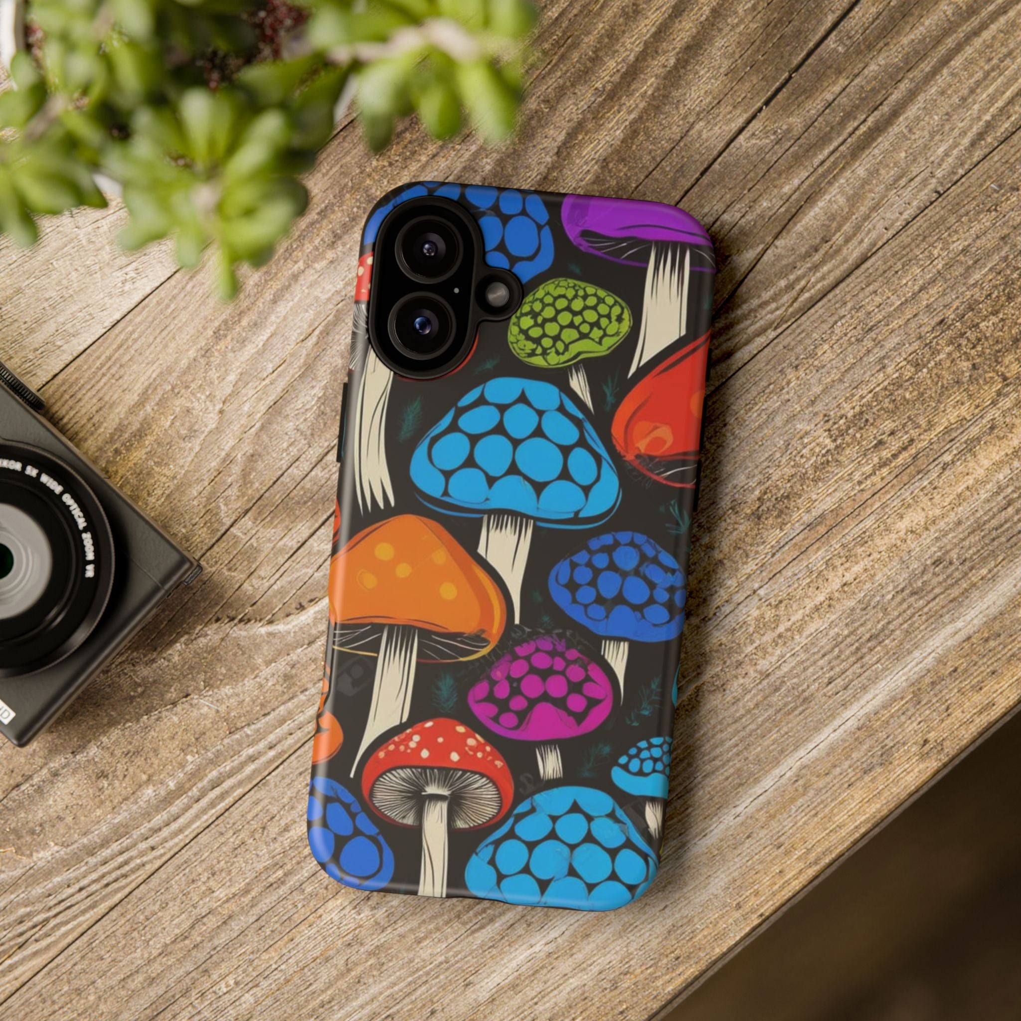 Shroom Pop iPhone Case – Protect Your Phone in Psychedelic Style