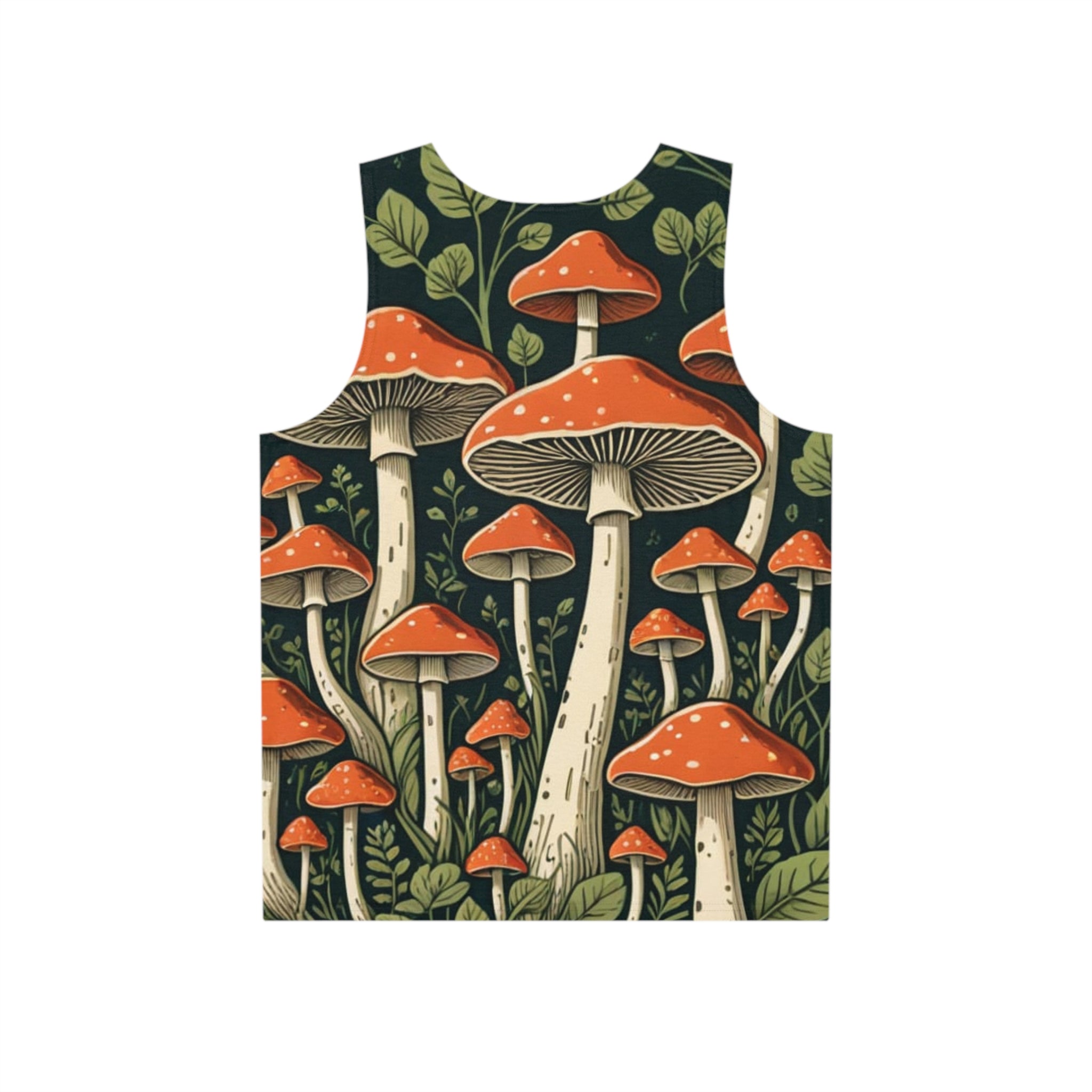 Forest Flex All-Over Mushroom Tank Top