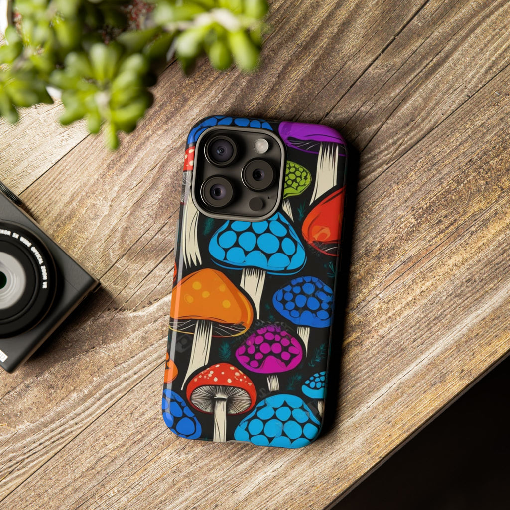 Shroom Pop iPhone Case – Protect Your Phone in Psychedelic Style