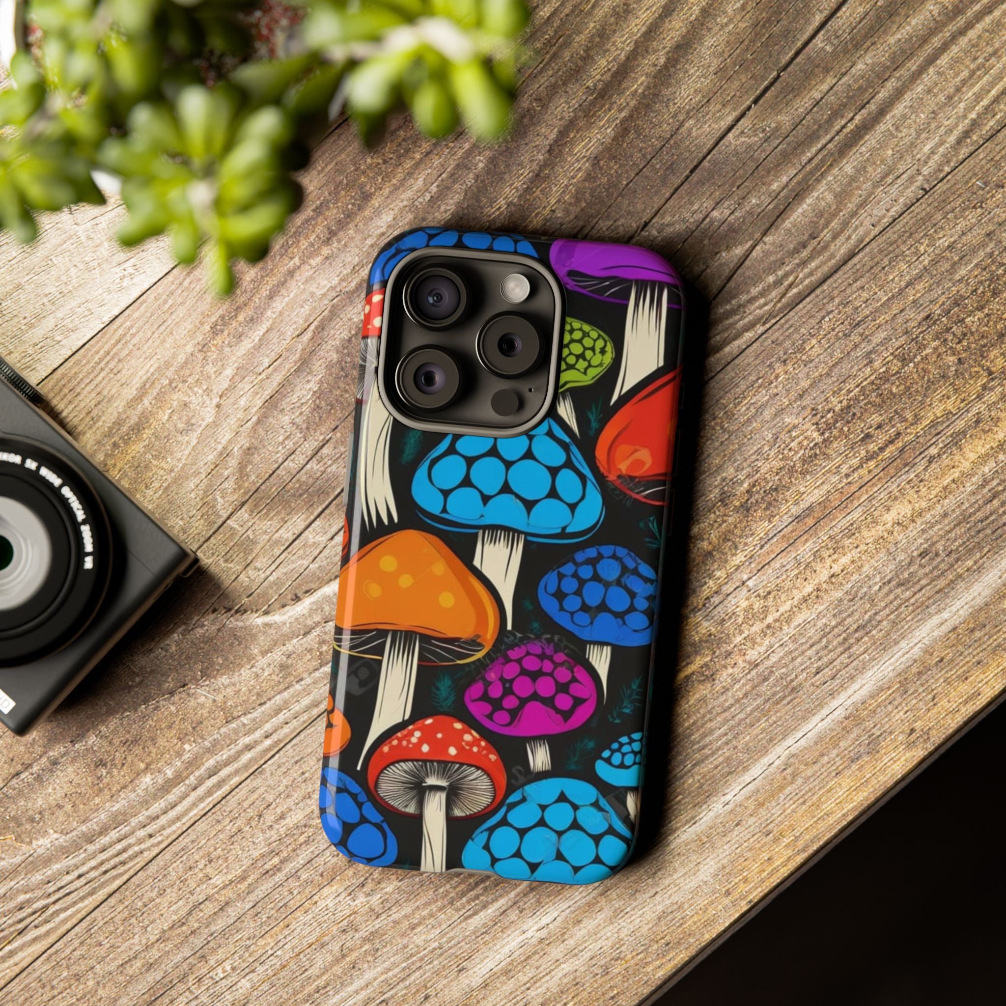 Shroom Pop iPhone Case – Protect Your Phone in Psychedelic Style