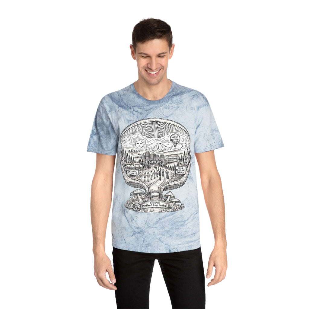 City: Portland Mushroom Adventure T‑Shirt