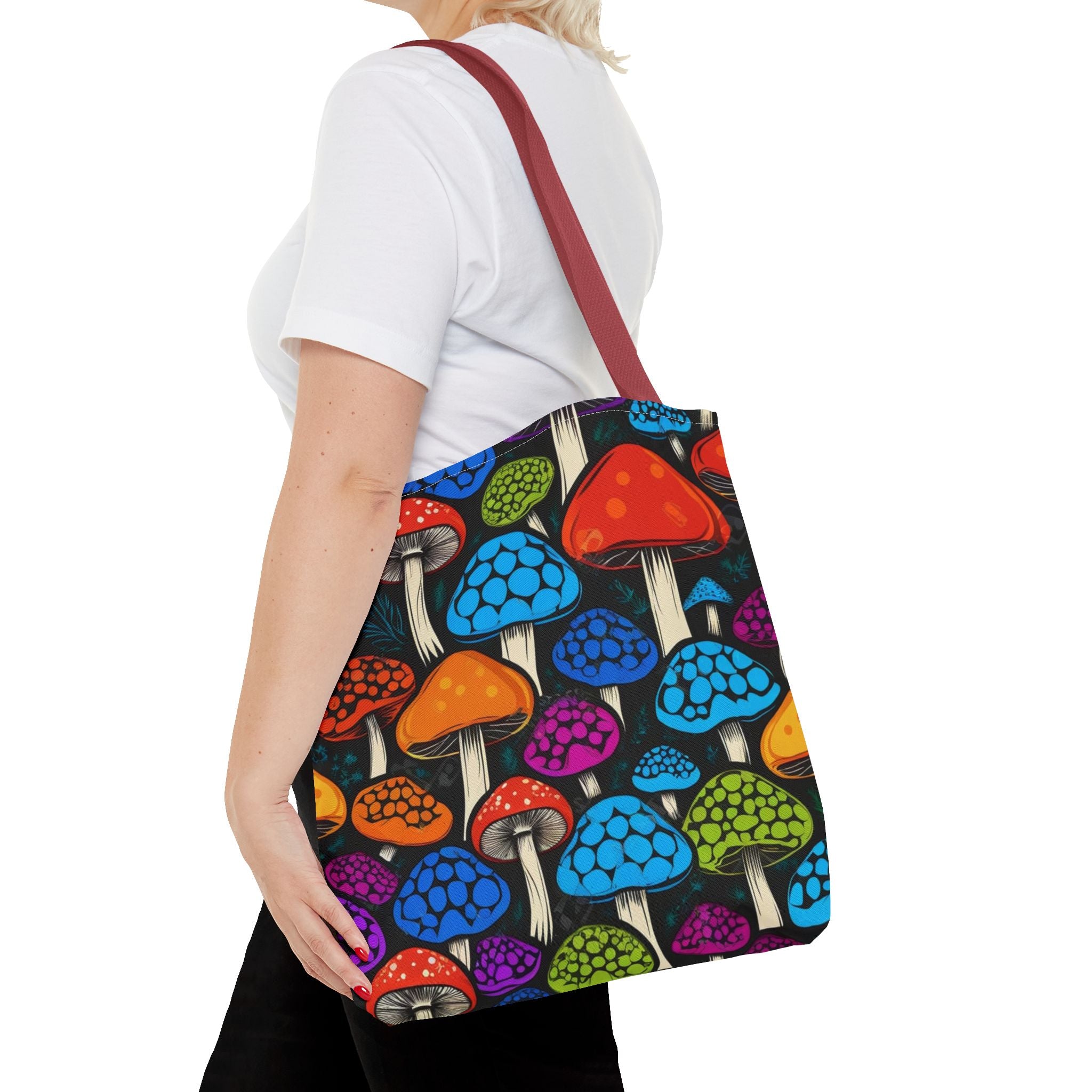 Color Pop Mushroom Tote Bag – Carry Bold, Live Bright