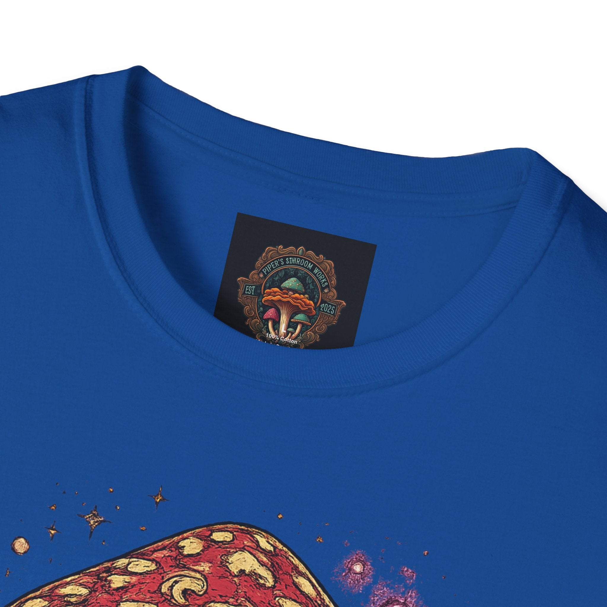 City: Portland Mushroom Magic T-Shirt — Vintage Red Toadstool Illustration