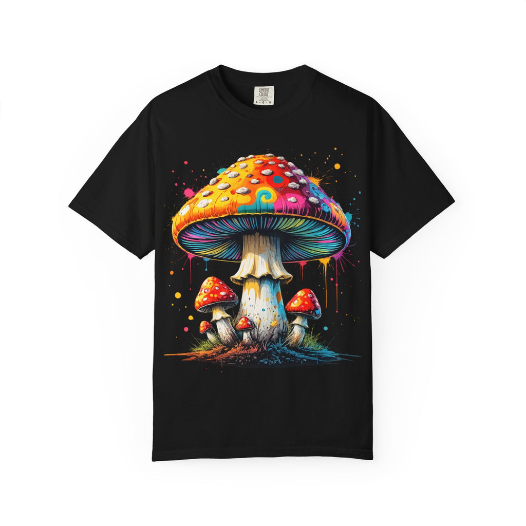 City: Lake Oswego Mushroom T-Shirt — Vintage Nature & Psychedelic Fungi Design