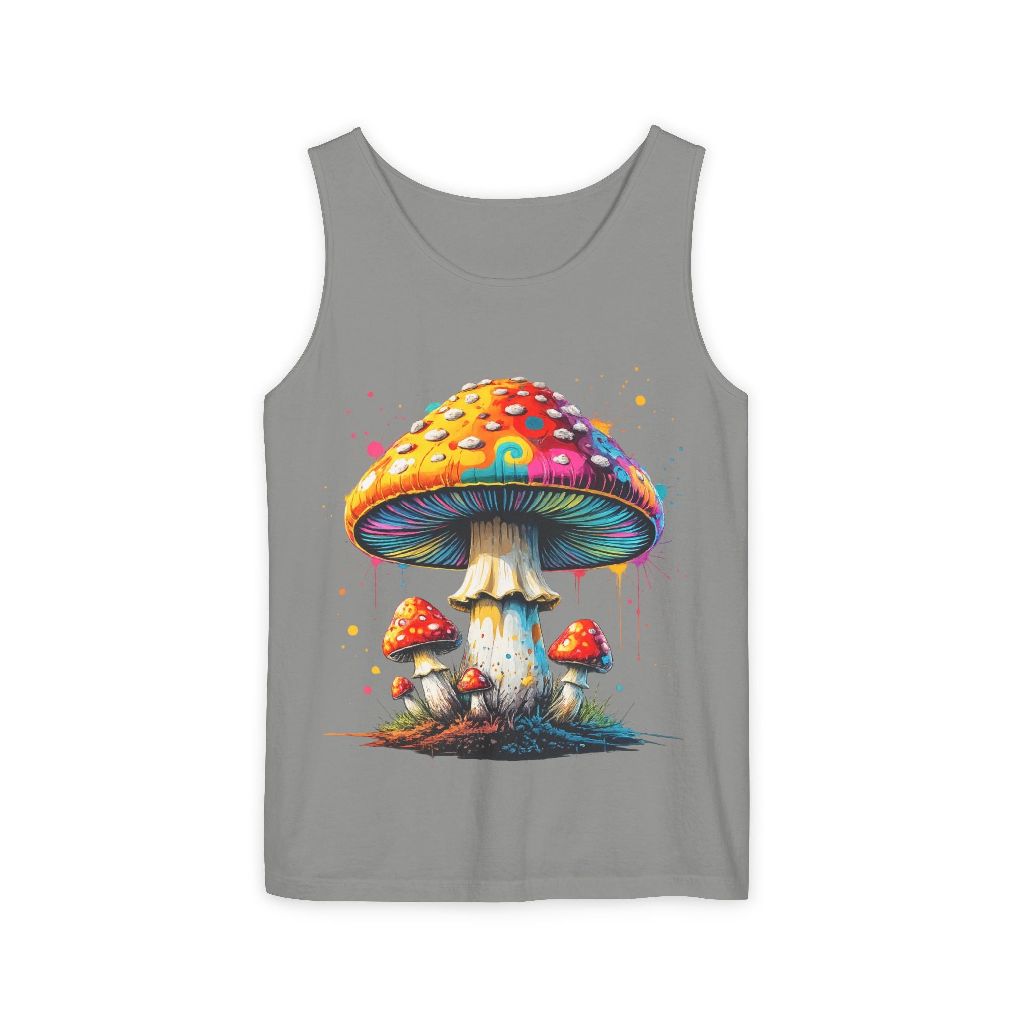 Mushroom Tank Top — Psychedelic & Portland Forest Graphic Tank