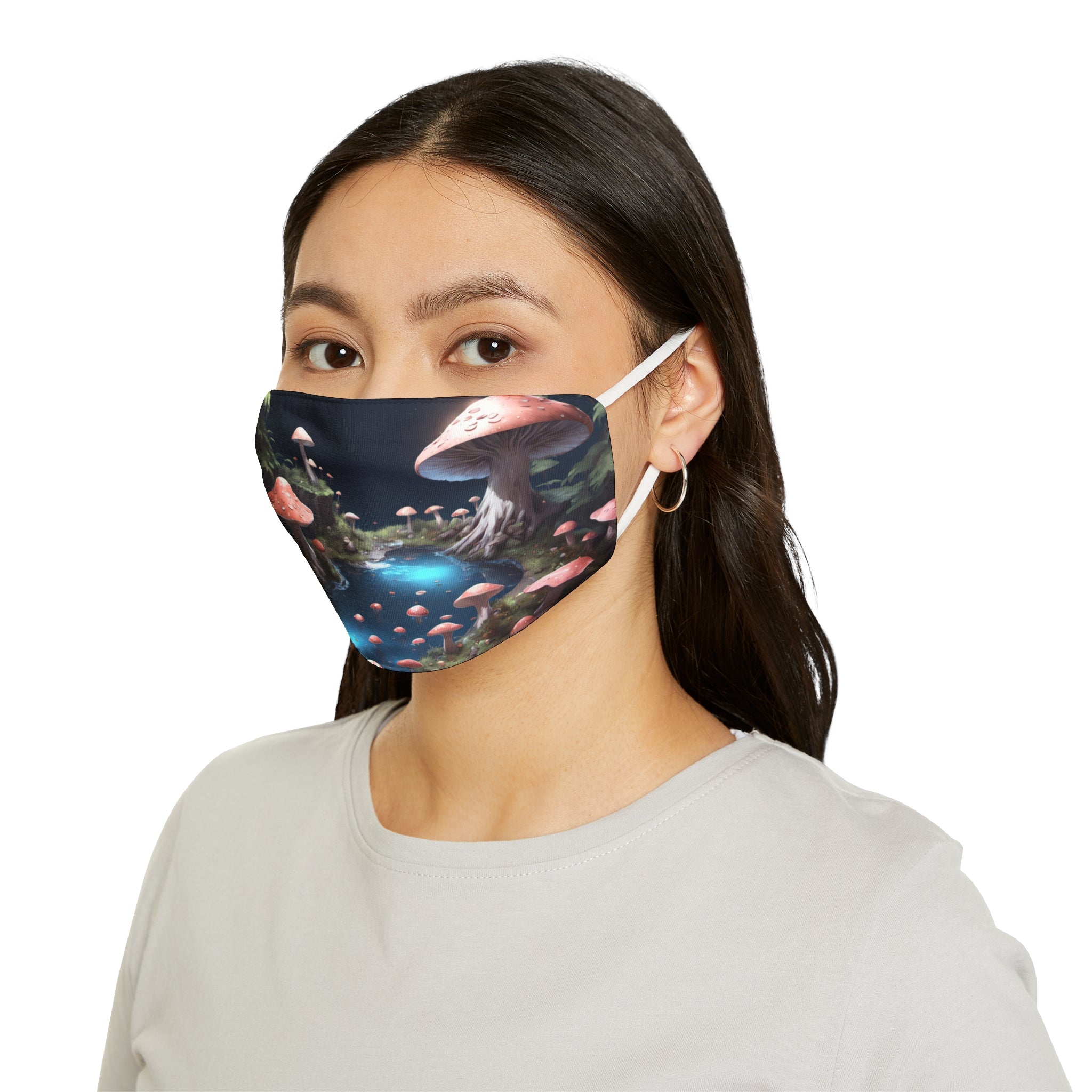 Breathe In Calm Wear the Forest Mushroom Lagoon Dream Mask