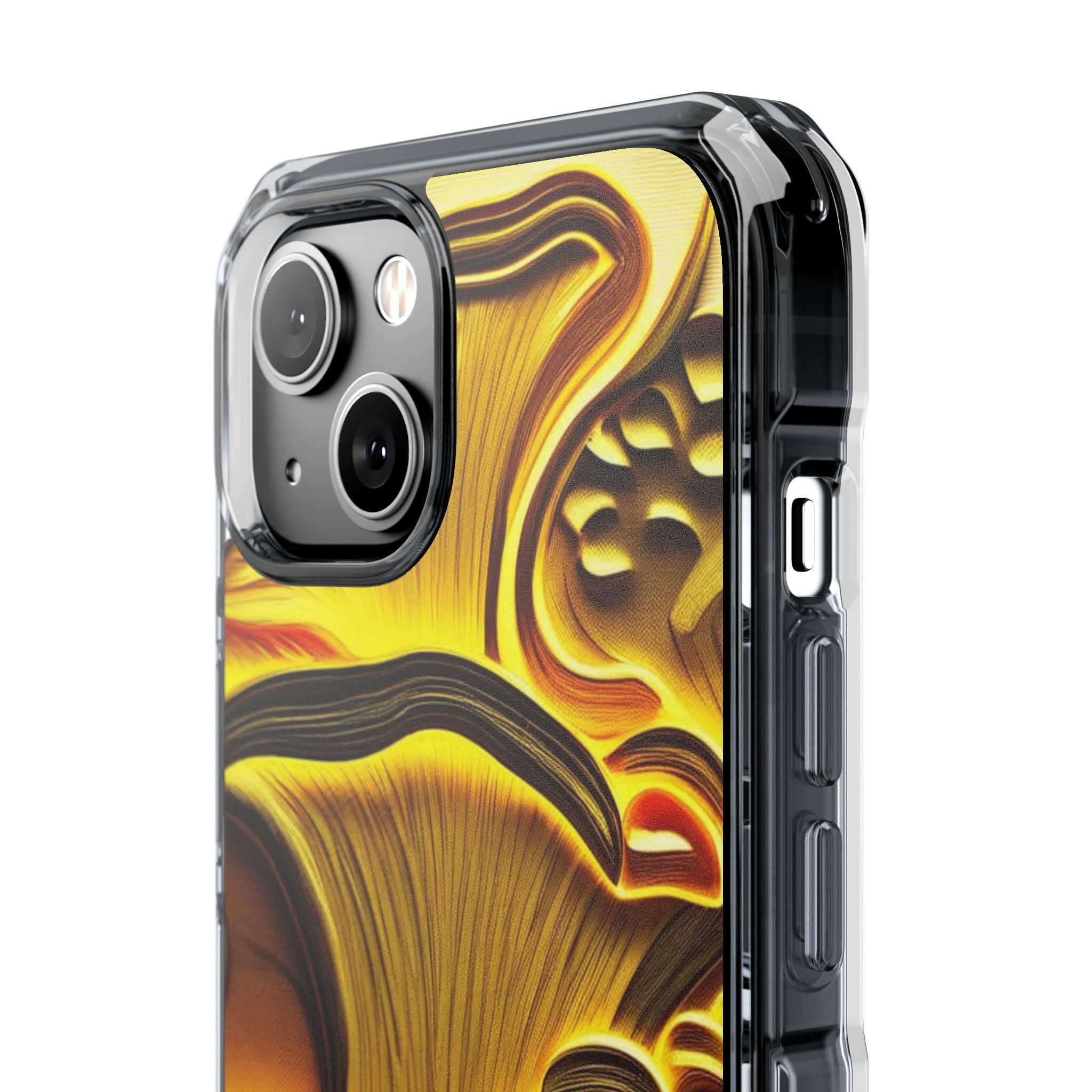 Golden Fungi Phone Case – Forest Glow Edition