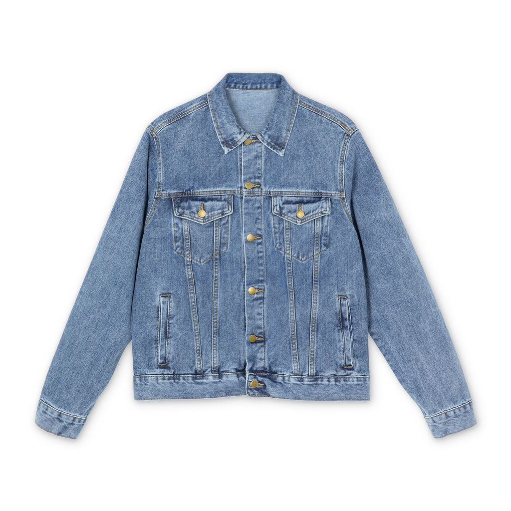 City: Portland Denim Jacket — Portland Mushroom Forest Back Patch