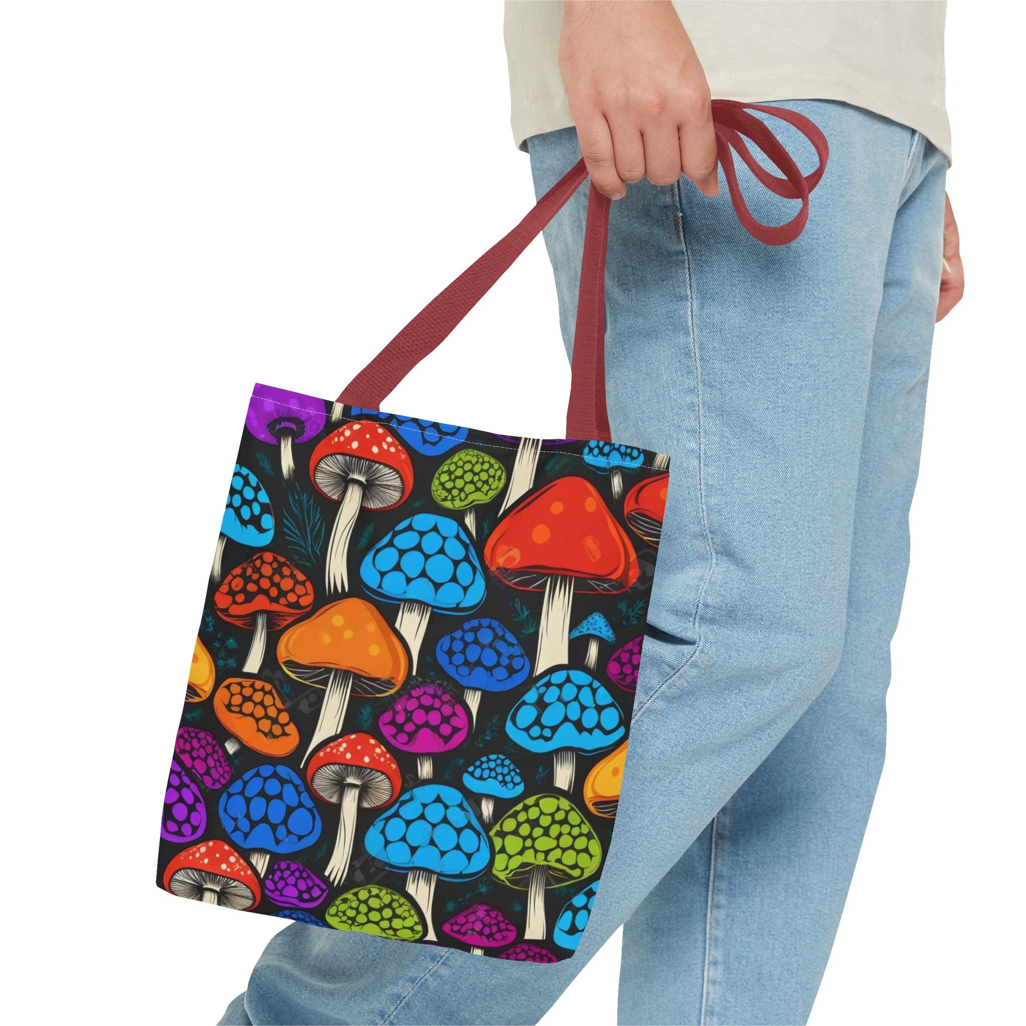 Color Pop Mushroom Tote Bag – Carry Bold, Live Bright