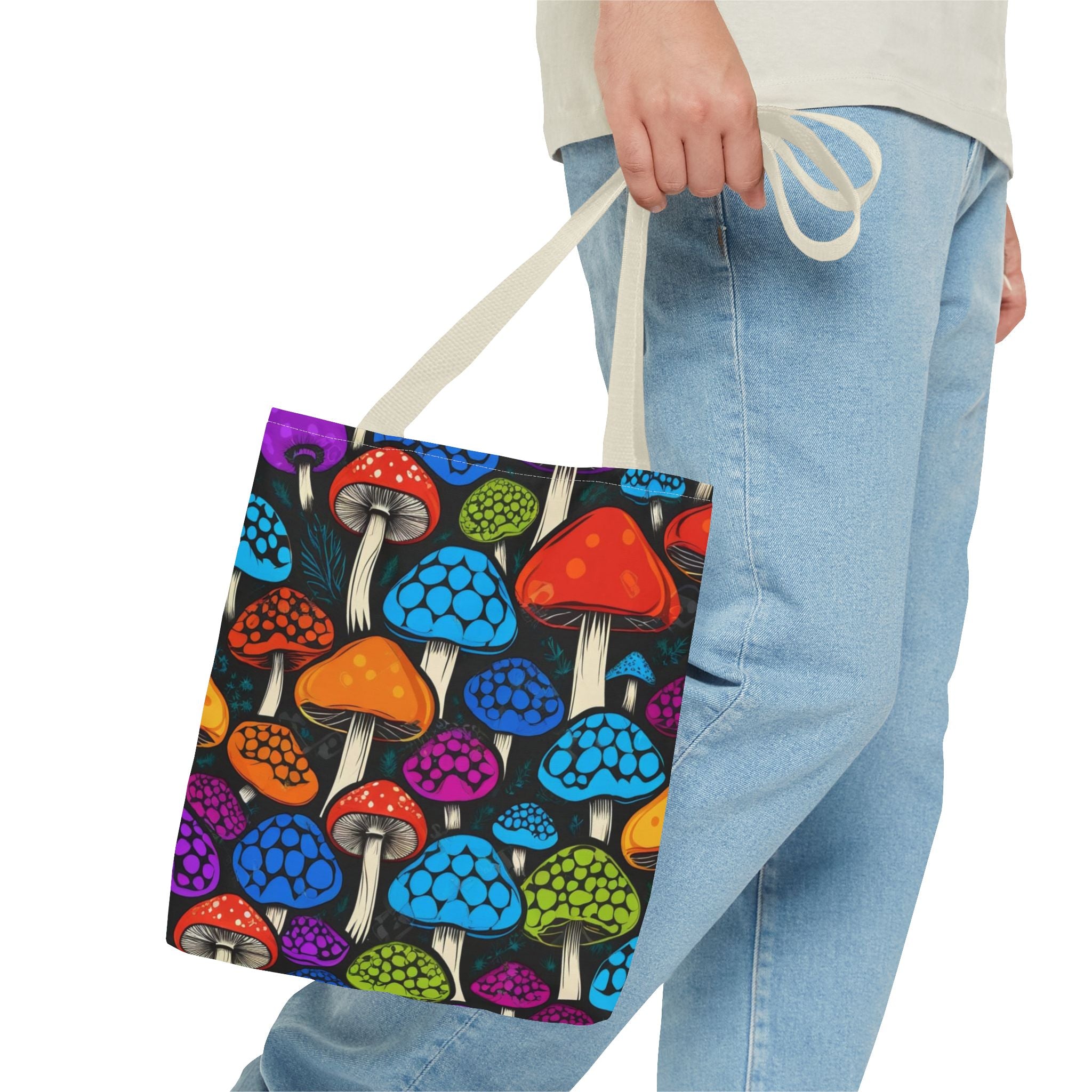 Color Pop Mushroom Tote Bag – Carry Bold, Live Bright