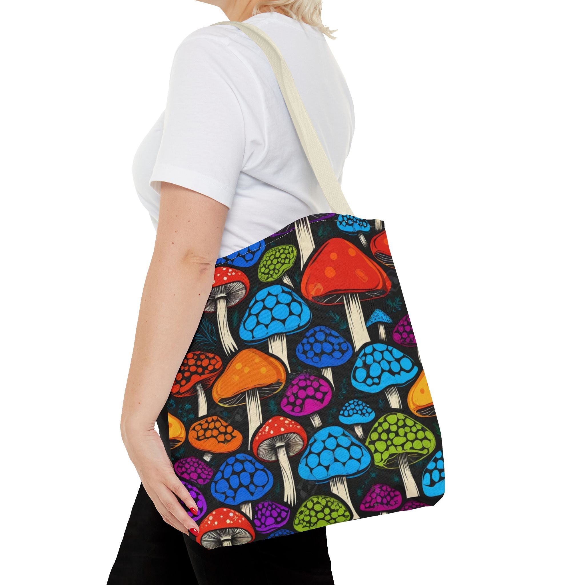 Color Pop Mushroom Tote Bag – Carry Bold, Live Bright