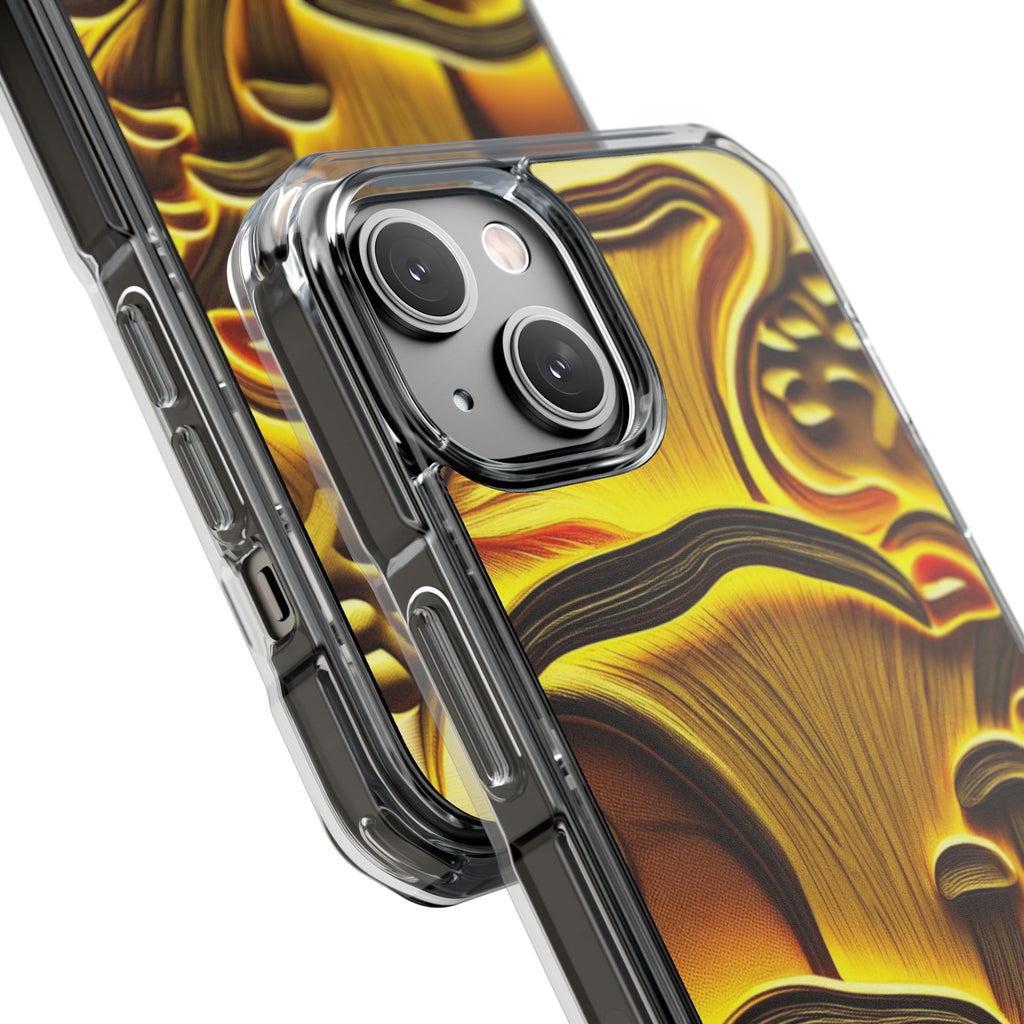 Golden Fungi Phone Case – Forest Glow Edition