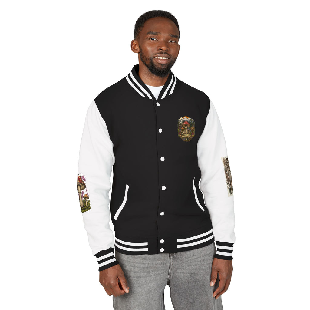 Portland Mushroom Patch Letterman Jacket