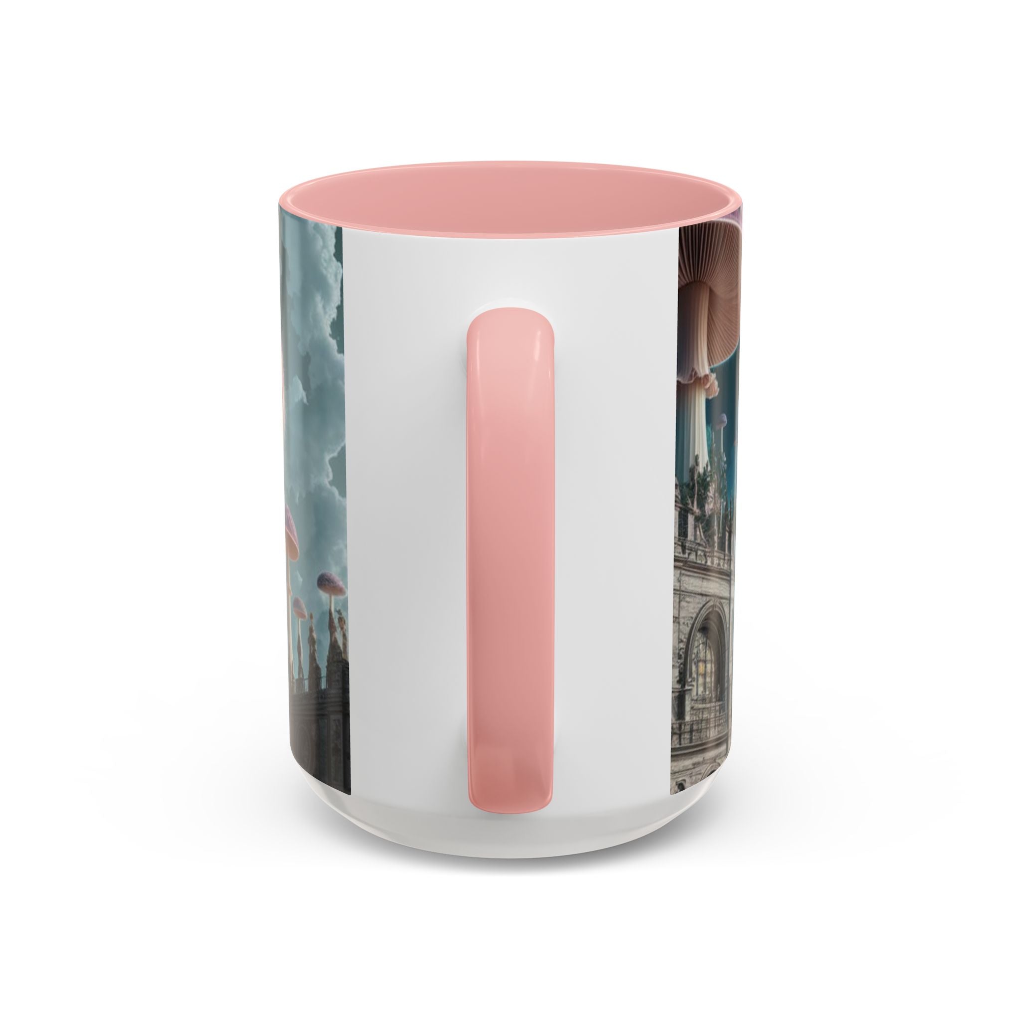 Mug: Mystical Mushroom Accent Coffee Mug — Fantasy Psychedelic Ceramic Cup (11/15oz)