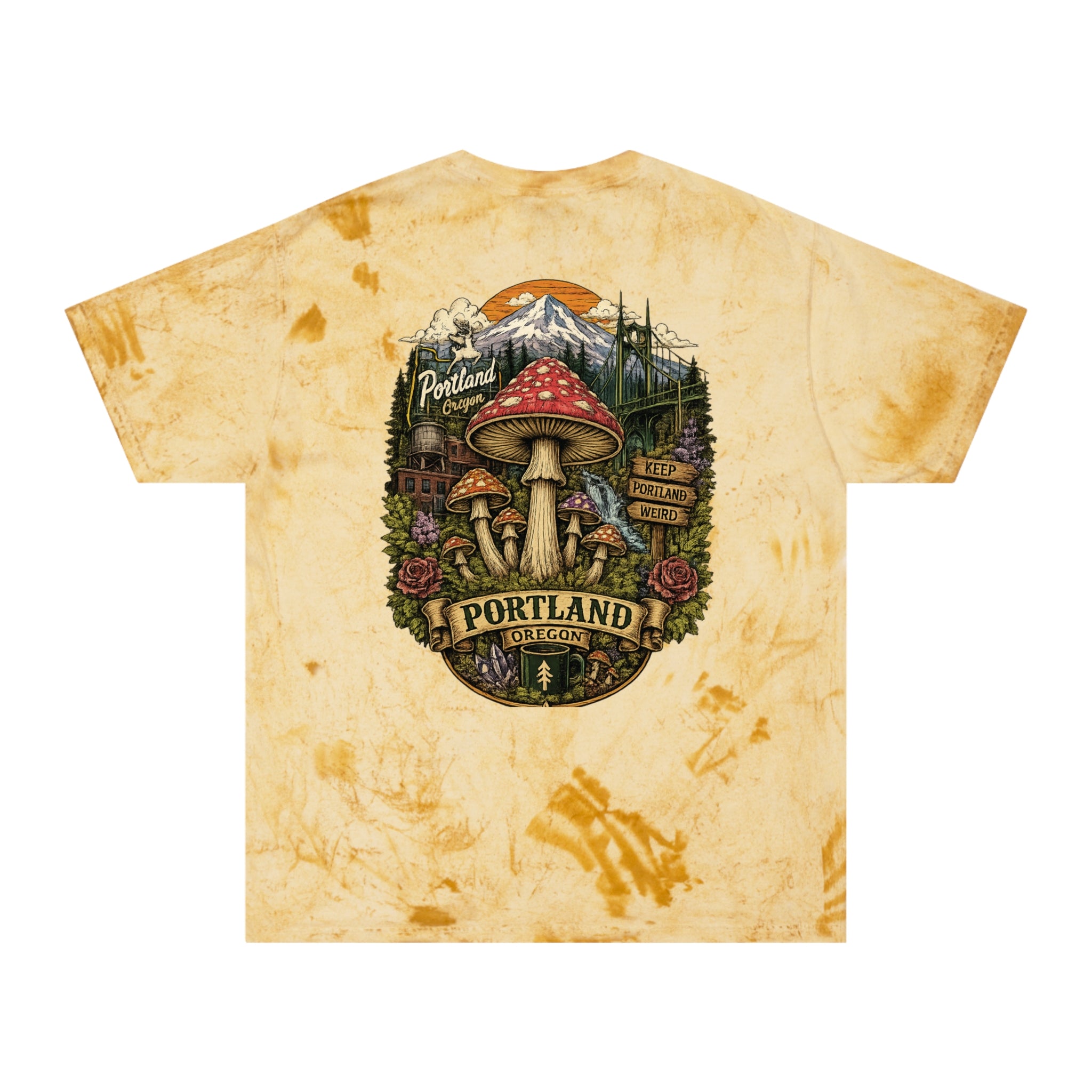 City: Portland Mushroom Adventure T‑Shirt