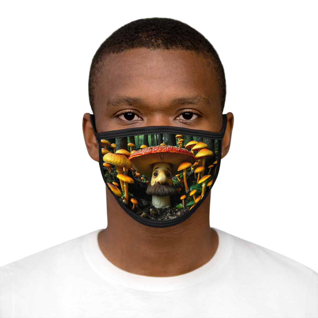 Cover Up with Character Forest Beard Shroom Mask Breathe Easy with Fungi