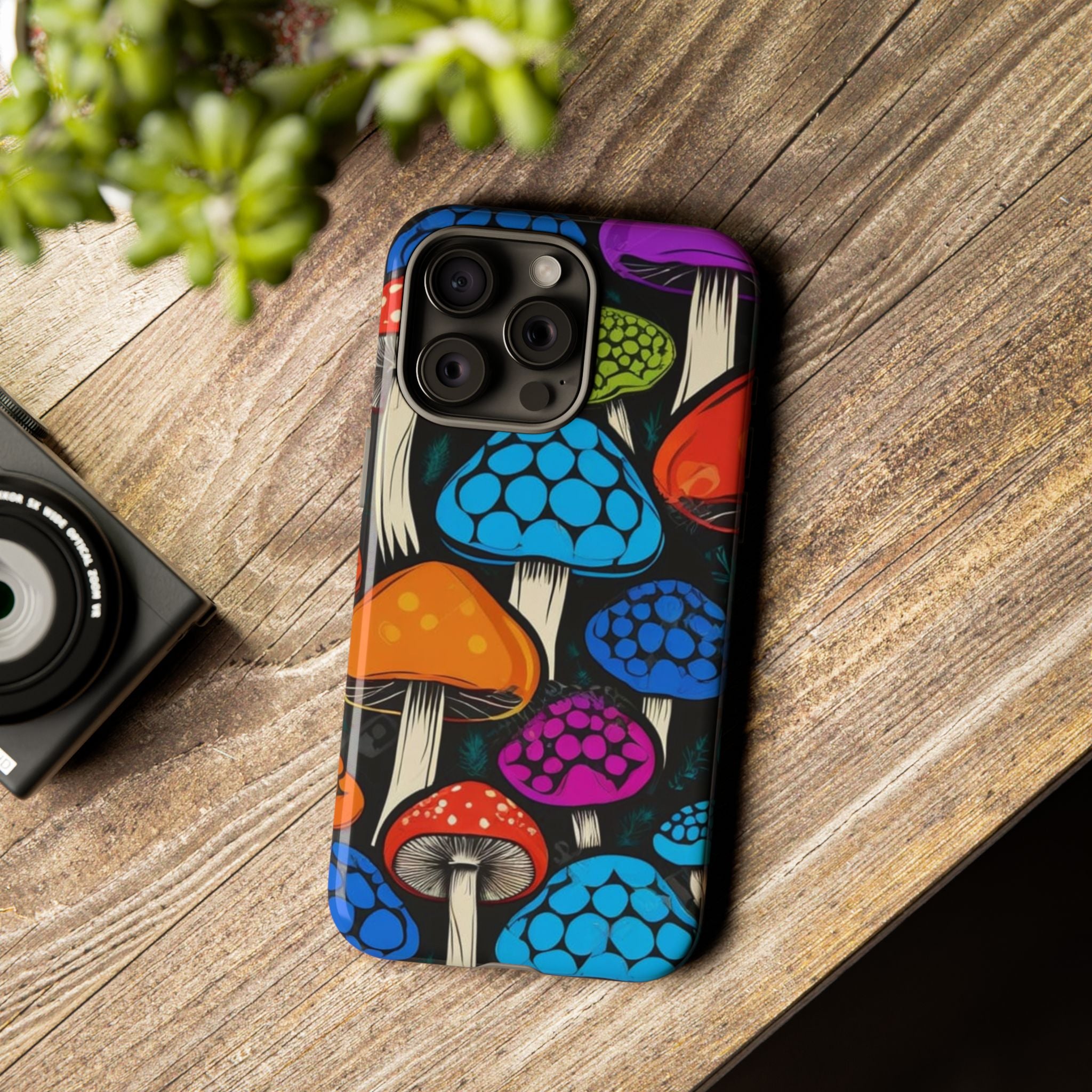 Shroom Pop iPhone Case – Protect Your Phone in Psychedelic Style
