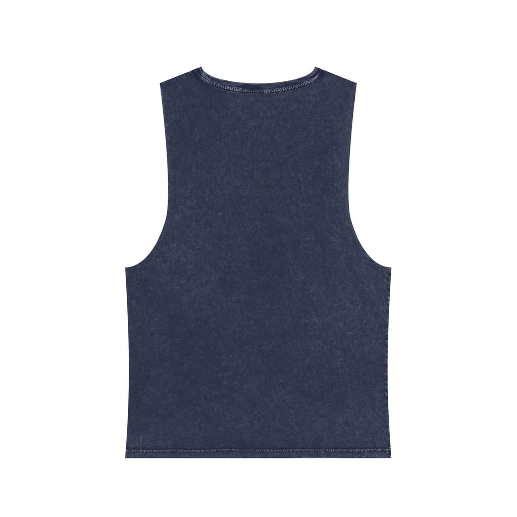 Portland Mushroom Graphic Tank — Stonewash Vintage Nature Tank Top