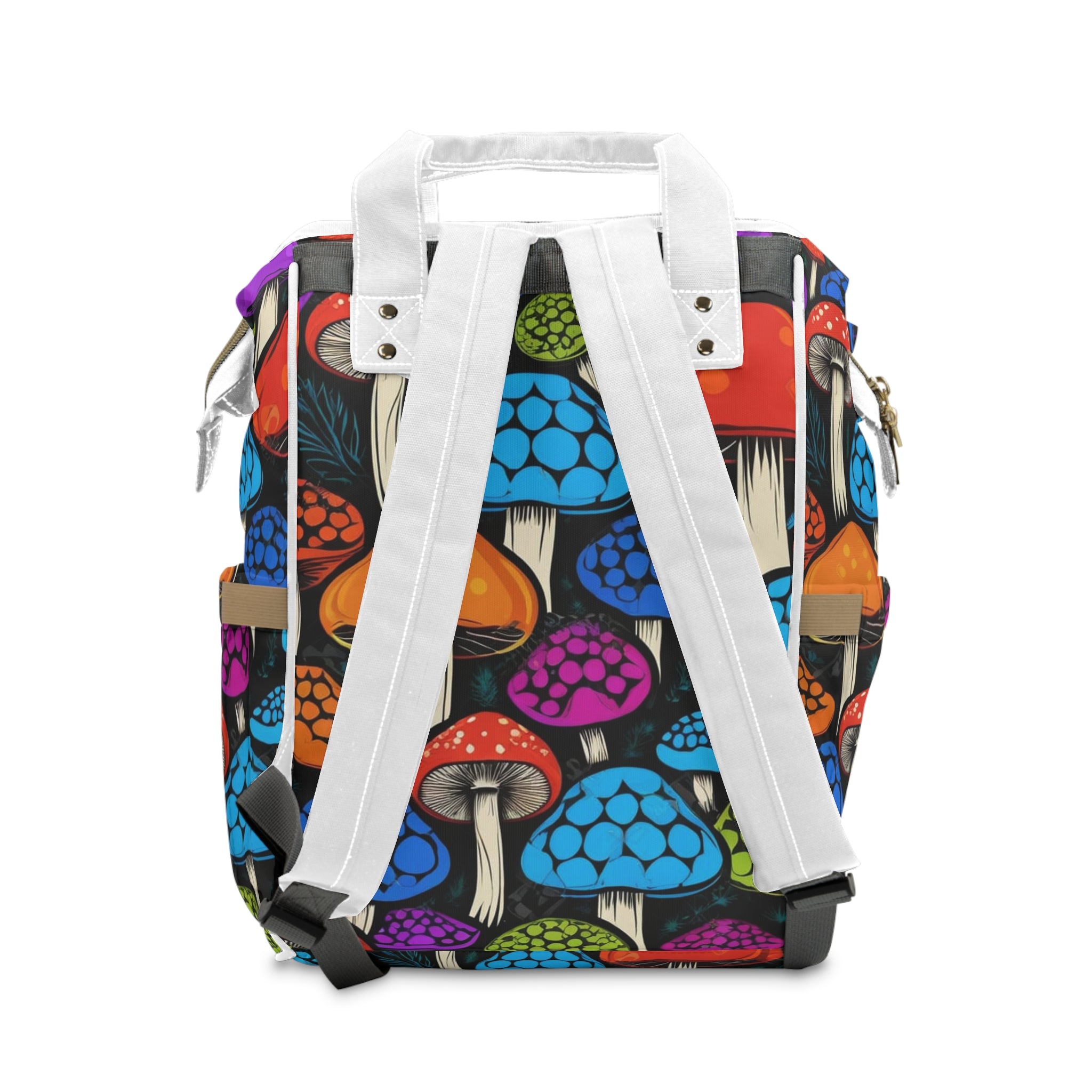 Mochila Pañalera Locura de Hongos