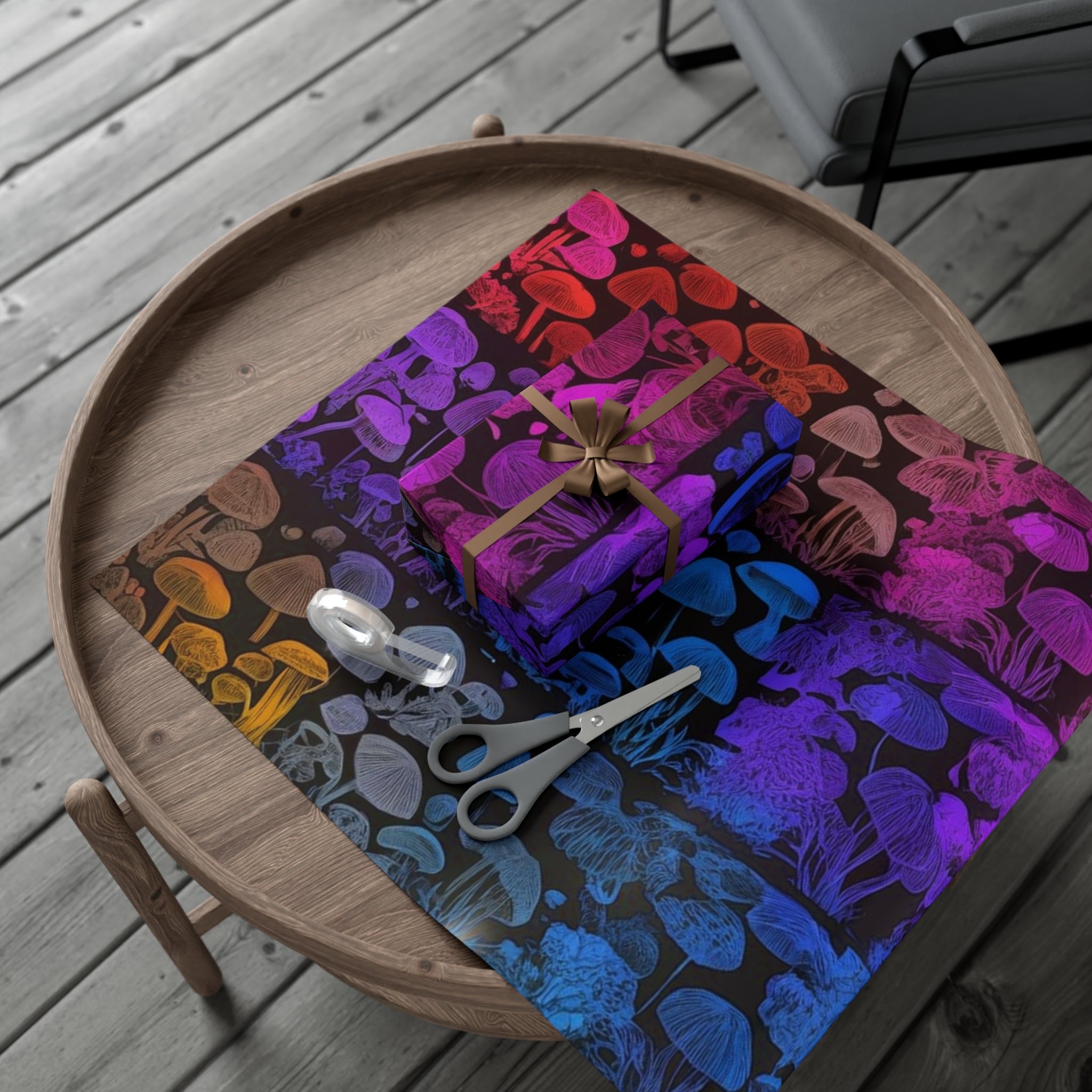 Myco Spectrum Wrapping Paper Where Color Meets Curiosity