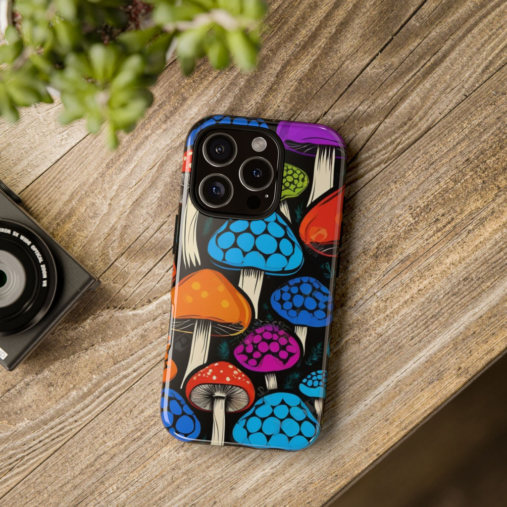Shroom Pop iPhone Case – Protect Your Phone in Psychedelic Style