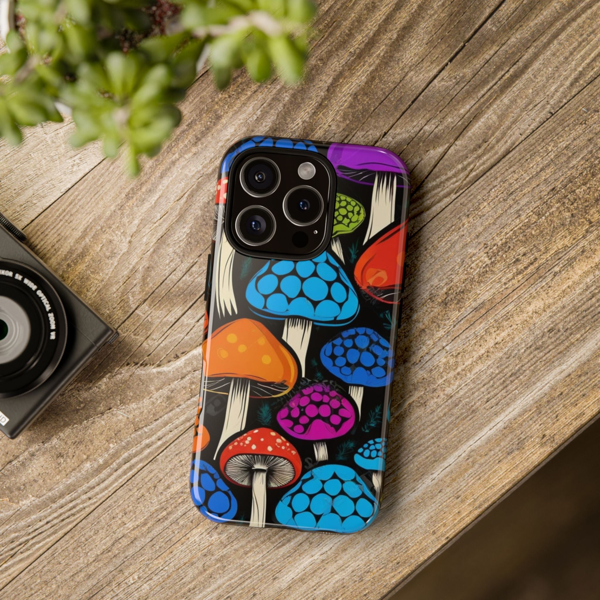 Shroom Pop iPhone Case – Protect Your Phone in Psychedelic Style