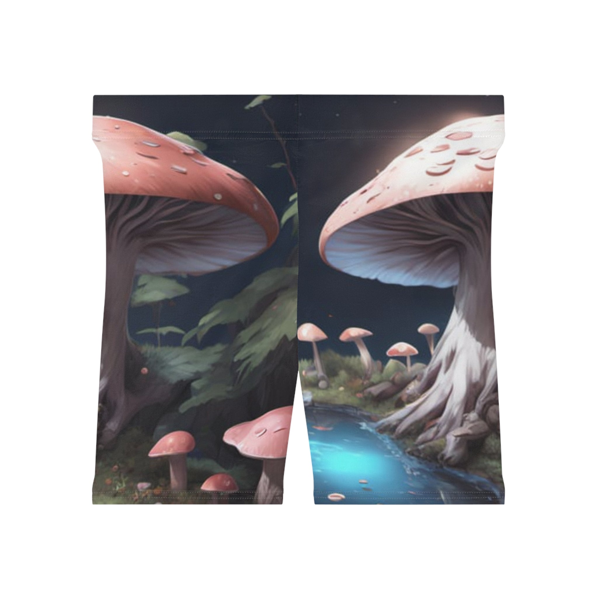 Booty Meets Fantasy Shorts Meet Enchanted Forest Fairy Ring Flex Shorts