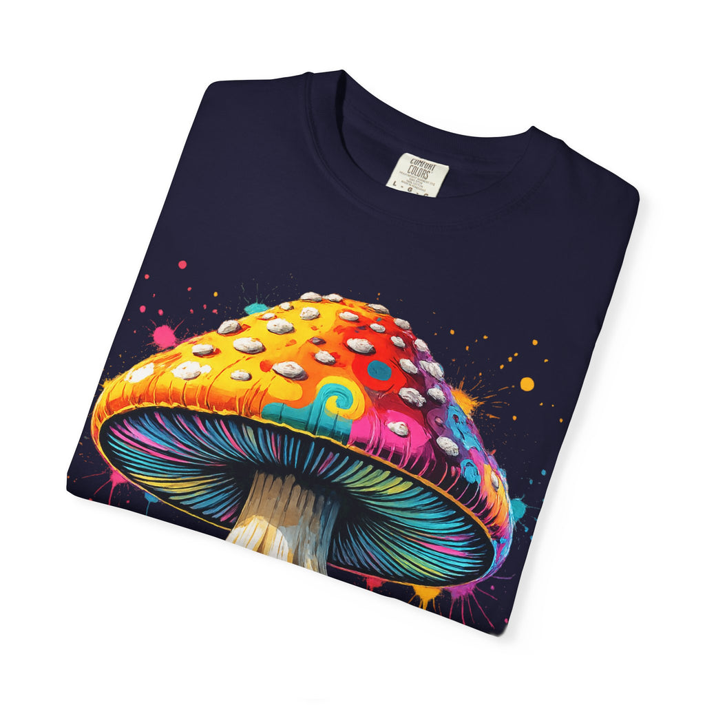 City: Lake Oswego Mushroom T-Shirt — Vintage Nature & Psychedelic Fungi Design