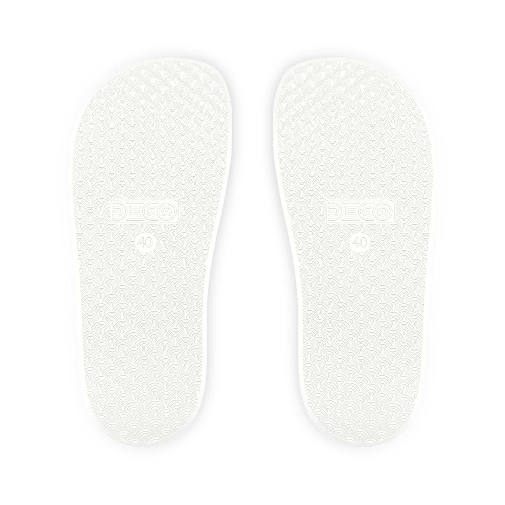 Mushroom Art Slide Sandals — Removable Strap Men's Slides