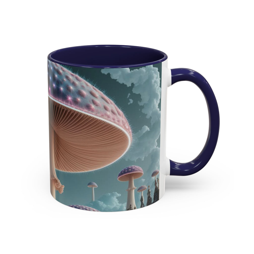 Mug: Mystical Glow Mushroom Coffee Mug — Psychedelic Fantasy Accent Mug