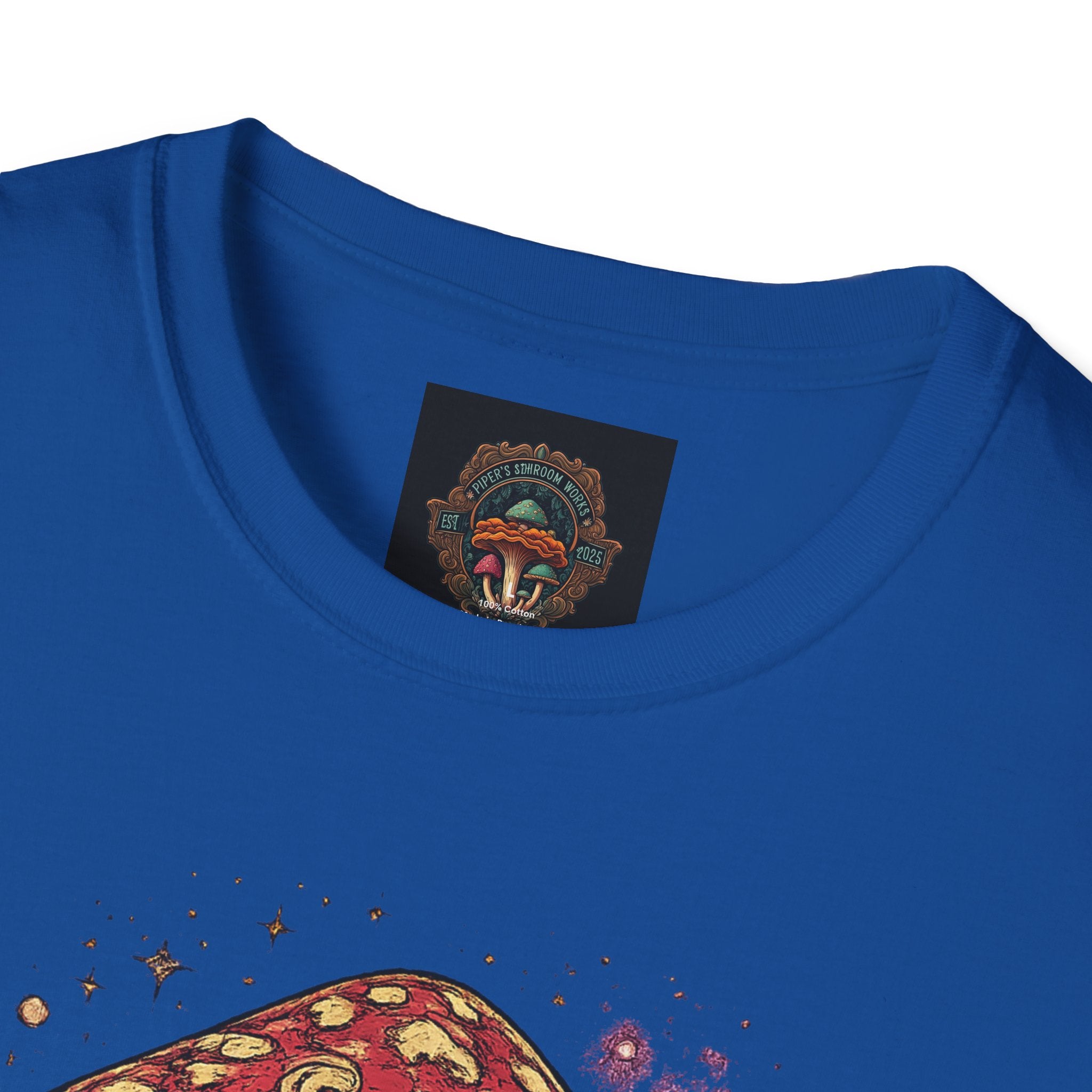 City: Gresham Psychedelic Mushroom Graphic T-Shirt — Red Amanita Illustration