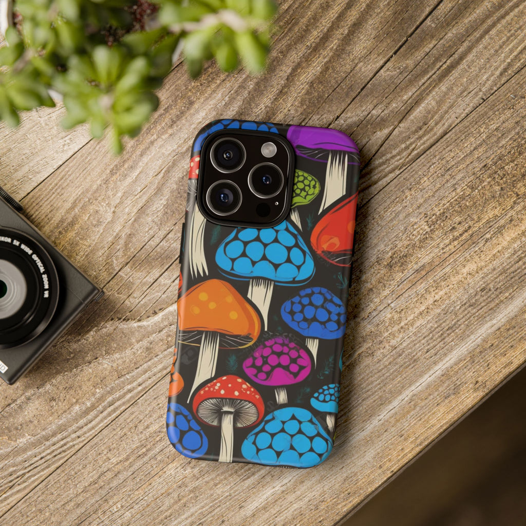 Shroom Pop iPhone Case – Protect Your Phone in Psychedelic Style