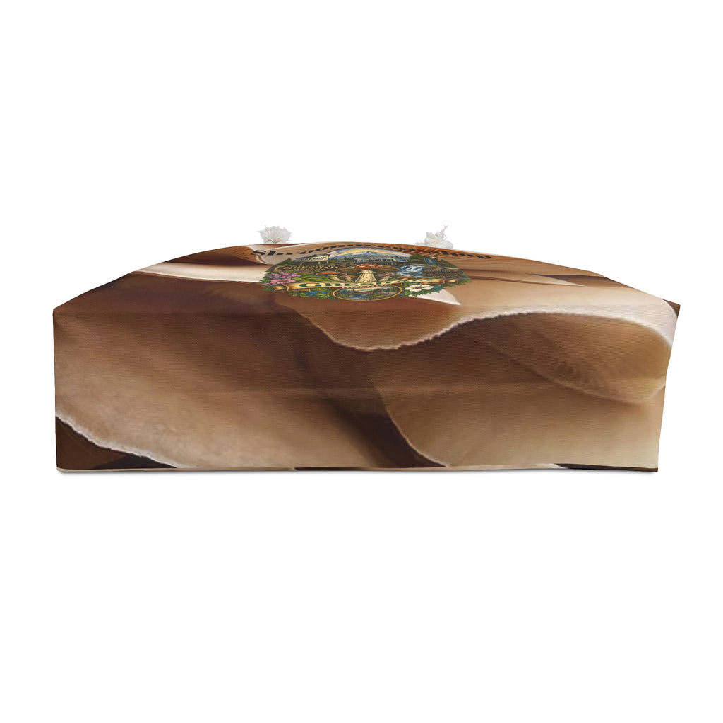 Bag: Mushroom Print Weekender Bag — Gresham Nature Travel Tote