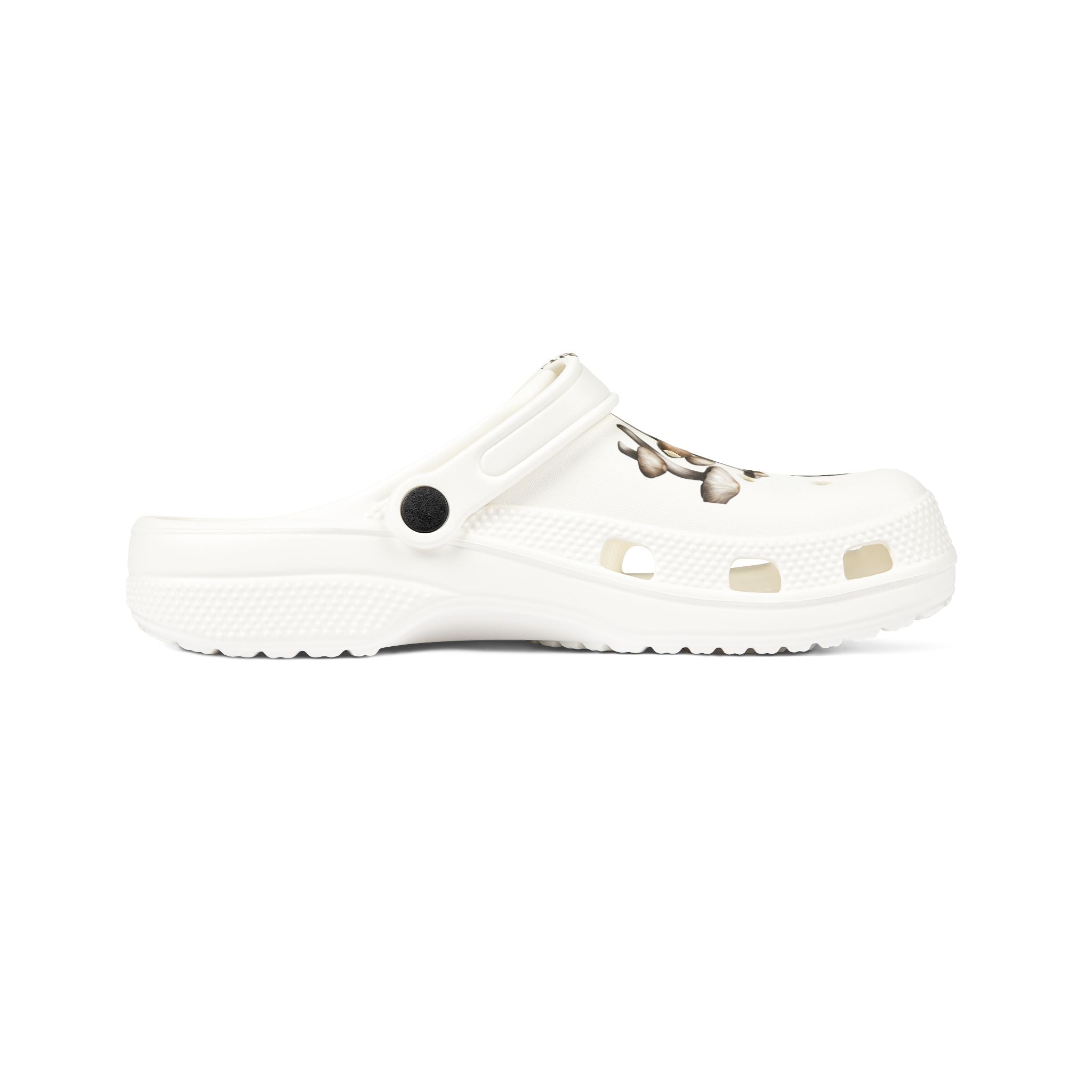 Mushroom Print EVA Foam Clogs — Lightweight Garden & Casual Slip-Ons