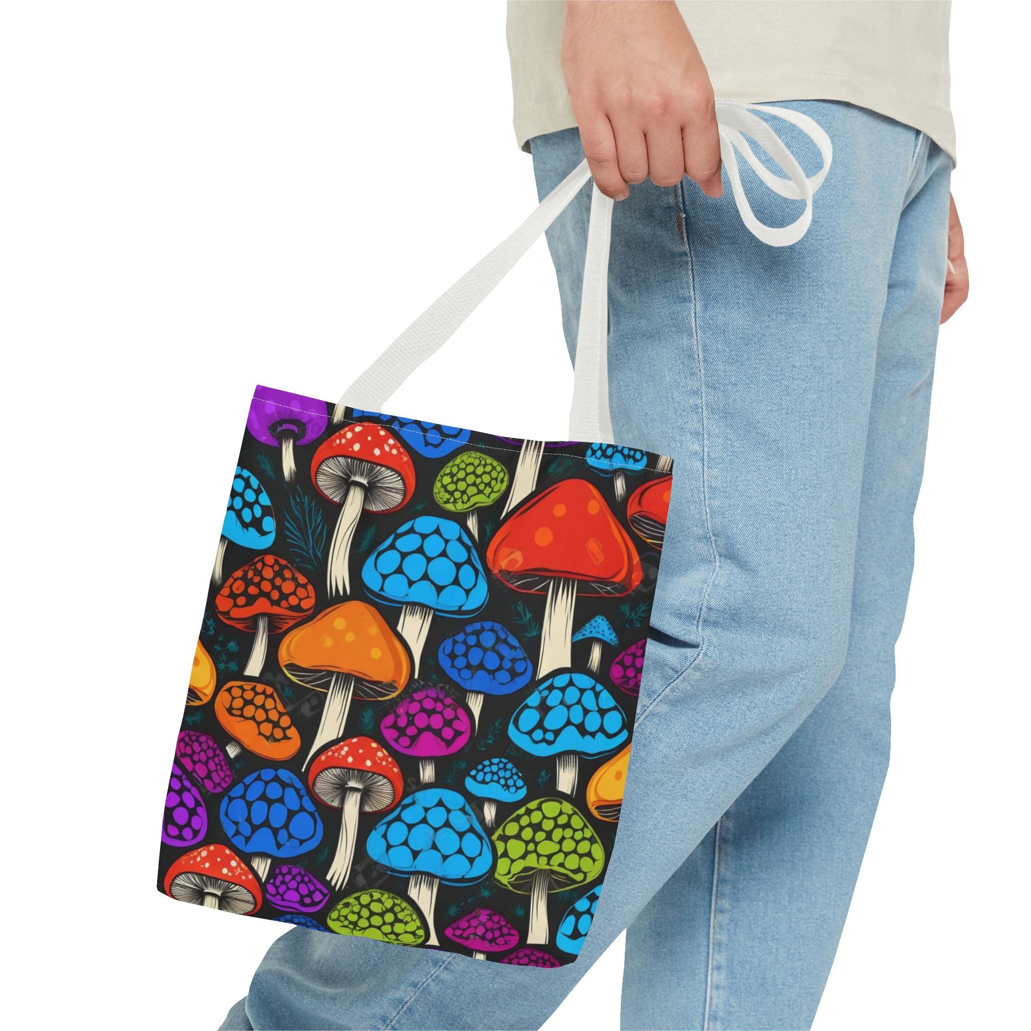 Color Pop Mushroom Tote Bag – Carry Bold, Live Bright