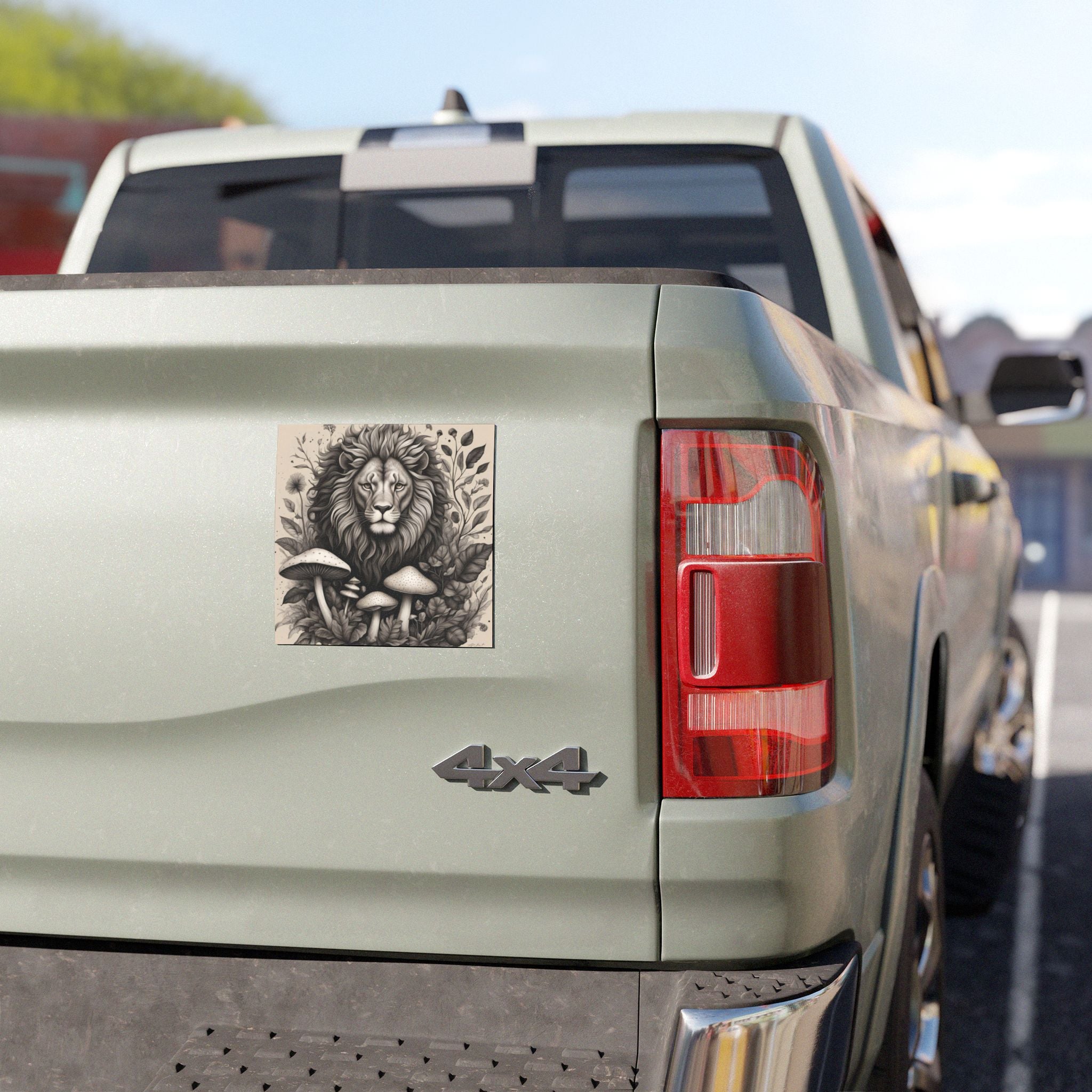 Mycelium Majesty on Board Car Magnets