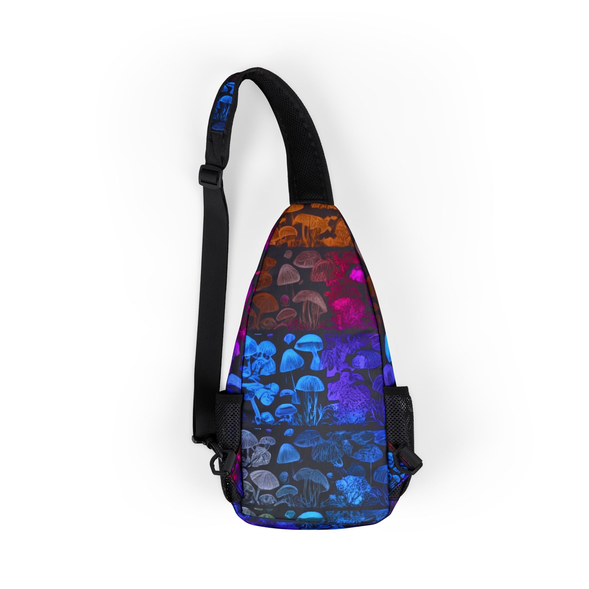 Mystic Shroomscape Sling Bag – Your Adventure Just Got Wilder