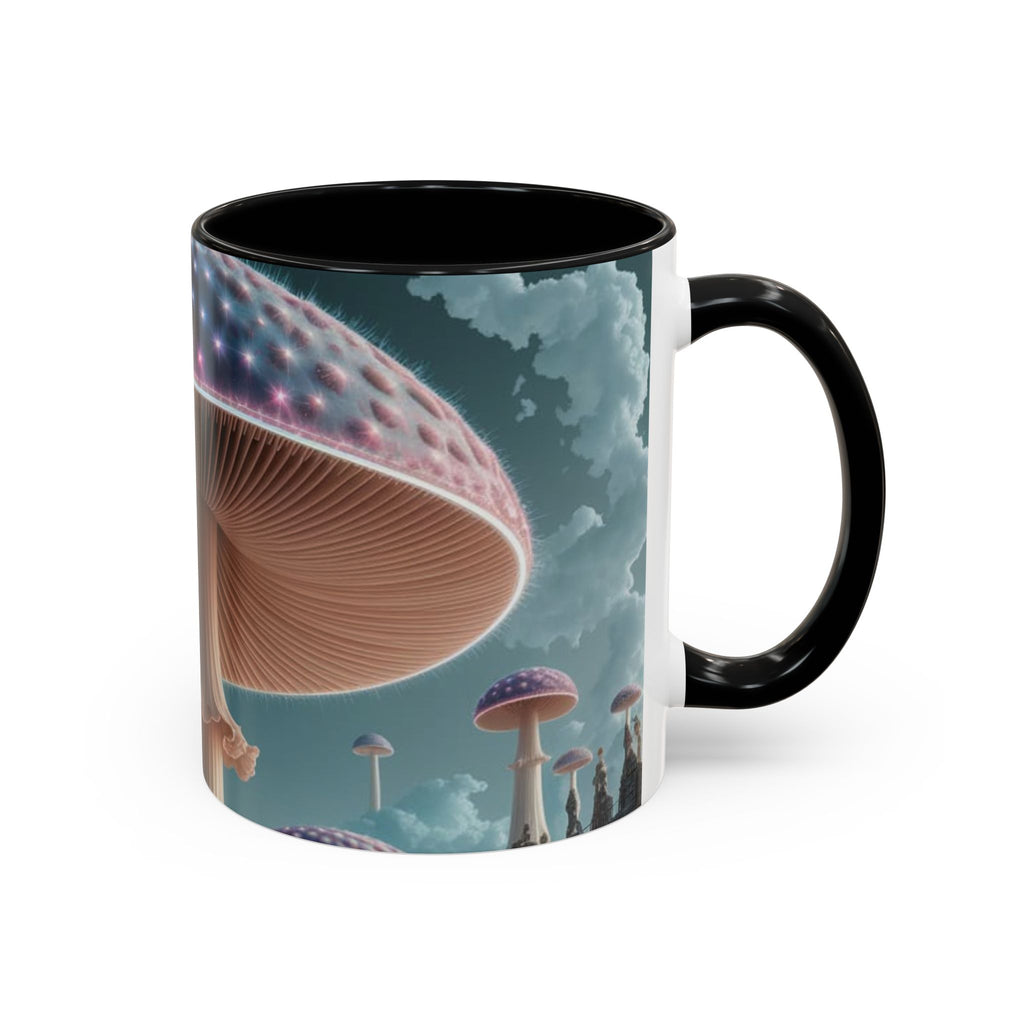 Mug: Mystical Glow Mushroom Coffee Mug — Psychedelic Fantasy Accent Mug