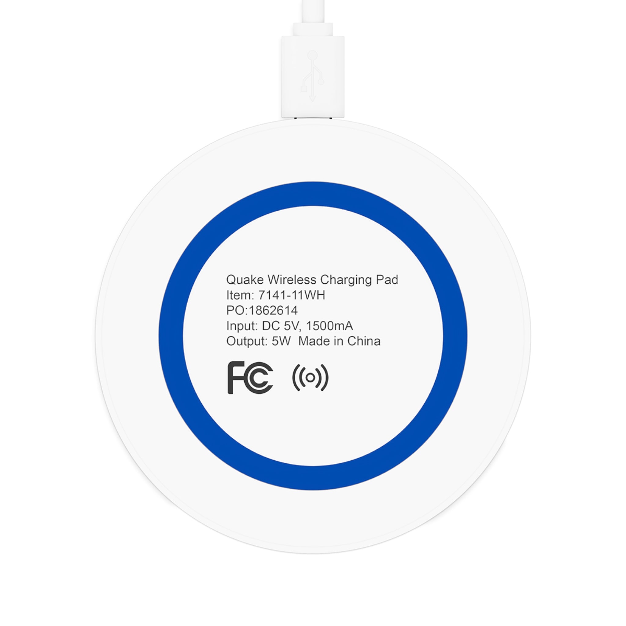 Mushroom Burst Wireless Charging Pad — Colorful Mushroom Pattern Qi Charger