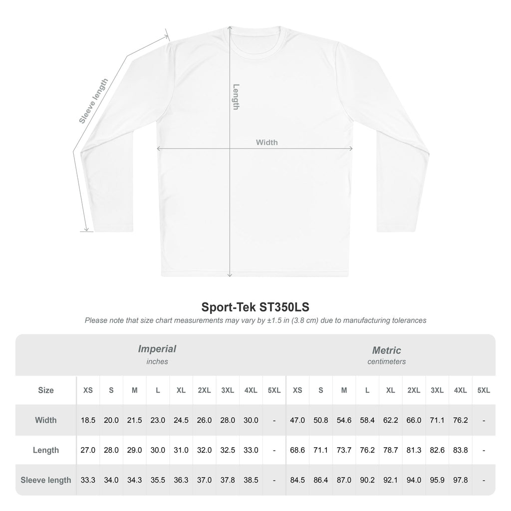 Vancouver Nature Long Sleeve Tee — Scenic Mountains & Mushroom Art
