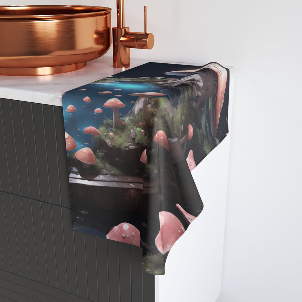 Wash Up in Wonder. Dry Off in Magic Towel "Fairy Spring" towel"