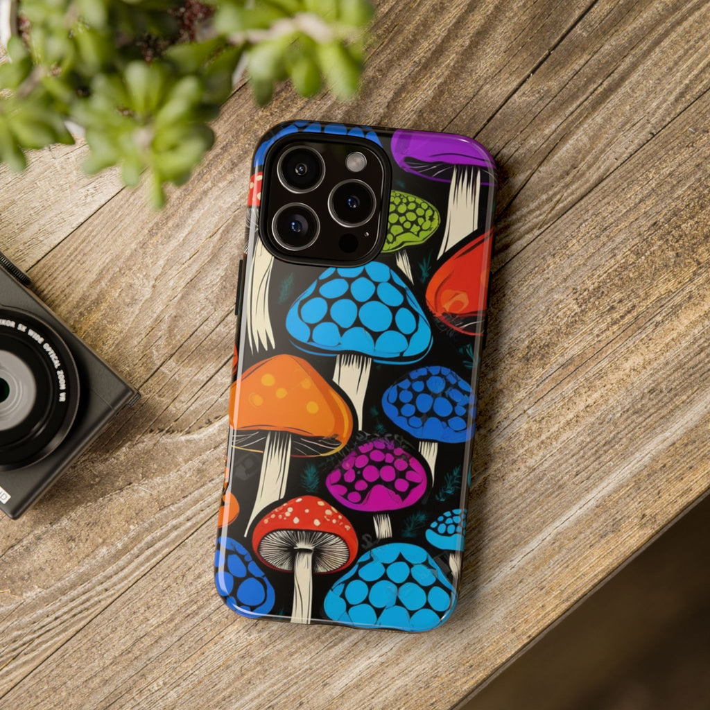 Shroom Pop iPhone Case – Protect Your Phone in Psychedelic Style