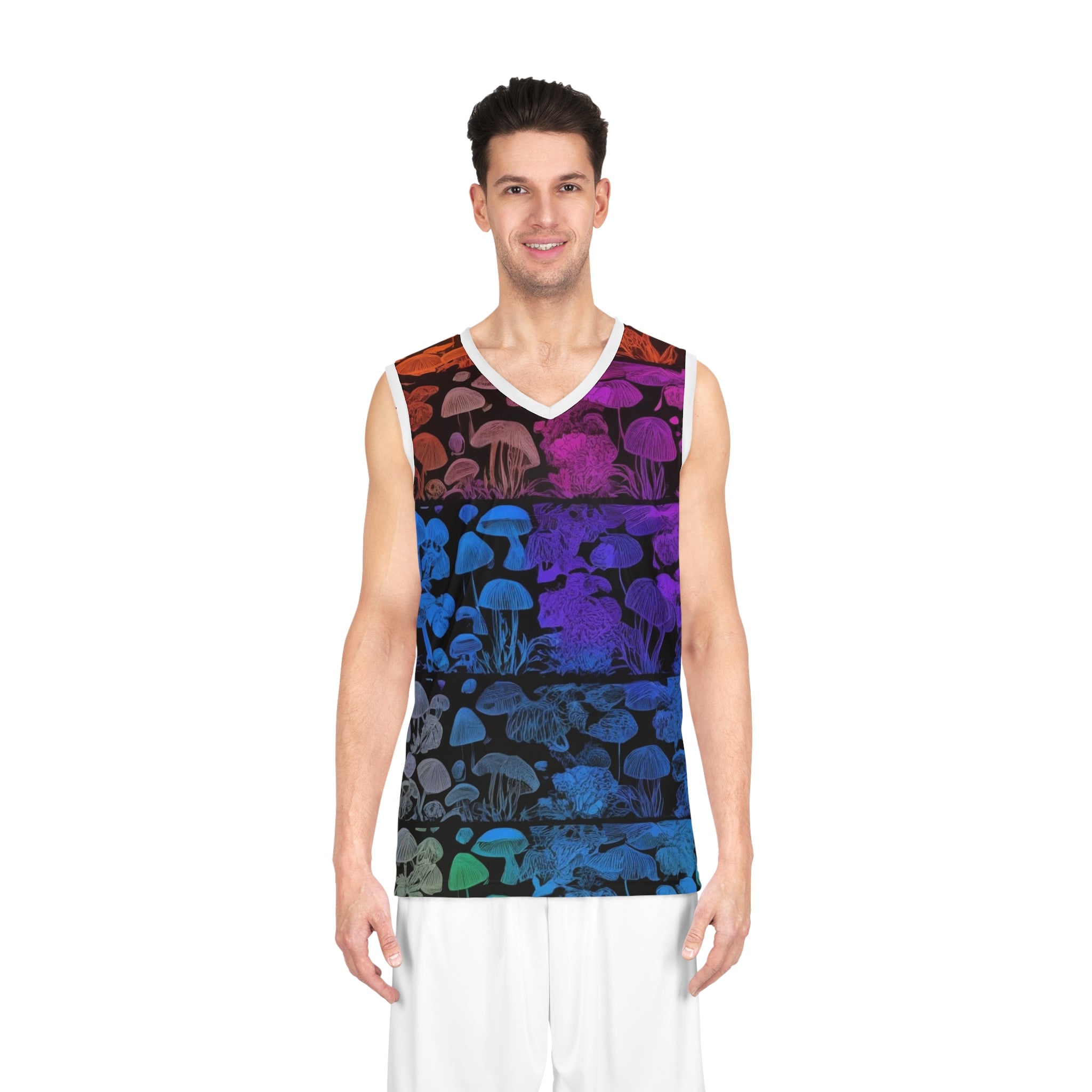 Spore Slam Mushroom Basketball Jersey