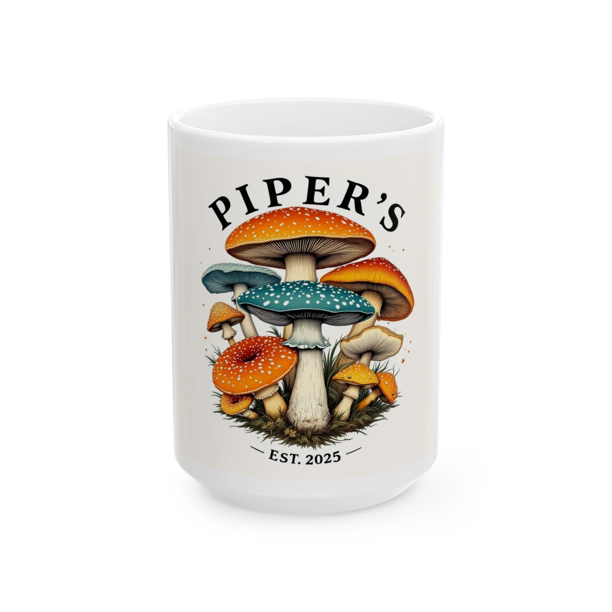 Piper’s Shroom Works Signature Mug Forest Family Edition