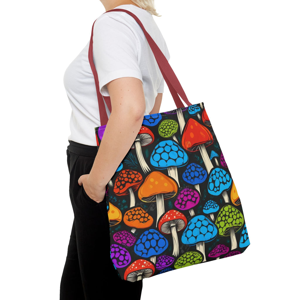 Color Pop Mushroom Tote Bag – Carry Bold, Live Bright