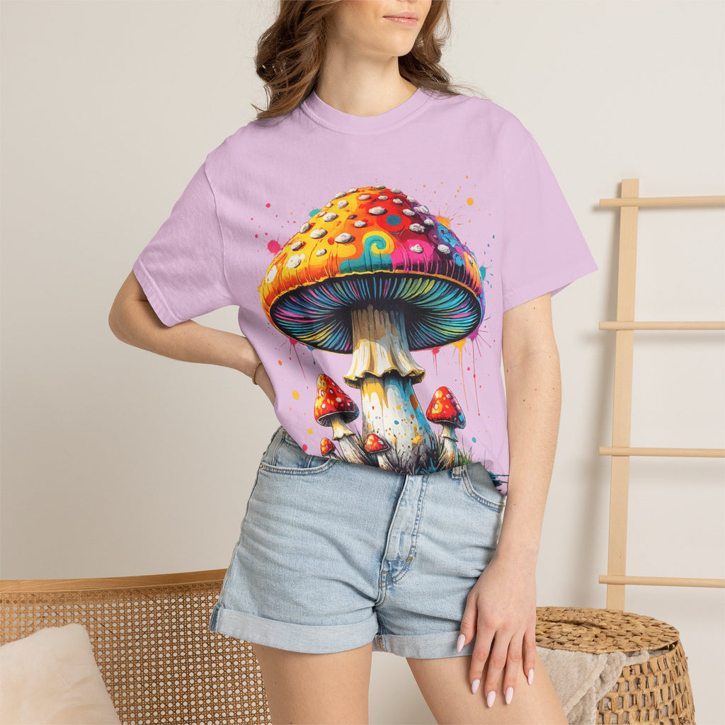 City: Lake Oswego Mushroom T-Shirt — Vintage Nature & Psychedelic Fungi Design