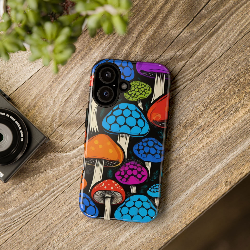 Shroom Pop iPhone Case – Protect Your Phone in Psychedelic Style